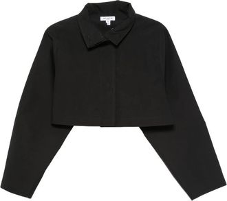 Alaia High-neck Cropped Jacket