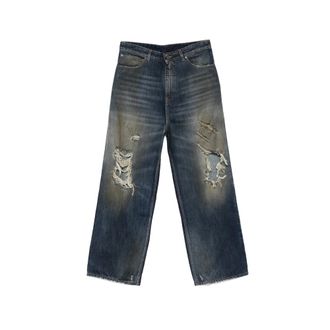 VETEMENTS Distressed Ripped Jeans