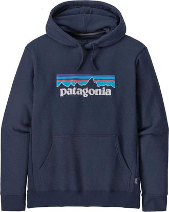 Patagonia Logo Hoodie - Heren - Hoodies - Blauw - XL - Katoen - Hoodies & sweatvesten