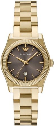 Emporio Armani Three-Hand Bracelet Watch, 32mm in Gold at Nordstrom