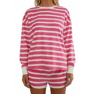 Beach Riot Fia Shorts In Misty Stripe
