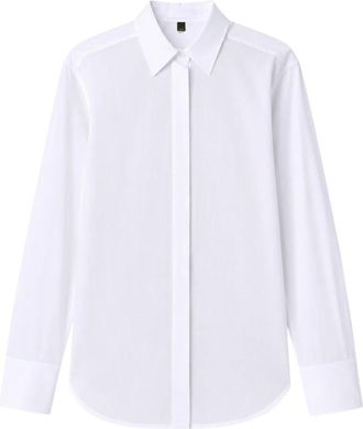 Pinko Cassata Shirt - Dames - Overhemden - Wit - XS - Katoen - Overhemden