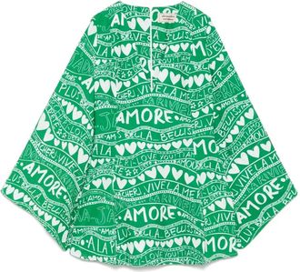 Alessandro Enriquez Abito corto con stampa - Verde