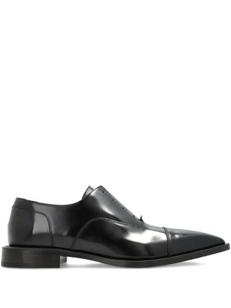 Lanvin Oxford veterloze schoenen - Zwart