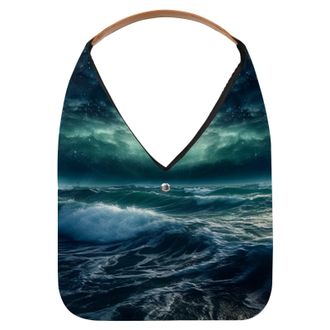 Generic Stars Nebula Reusable Lightweight Grocery Bags - Foldable Into Compact Pouch, Washable & Sturdy, Multipurpose for Shopping and Travel