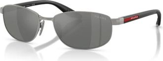 Prada PS B53S Sunglasses - male - Prada - Sunglasses - Gray - 58 MM - Accessories
