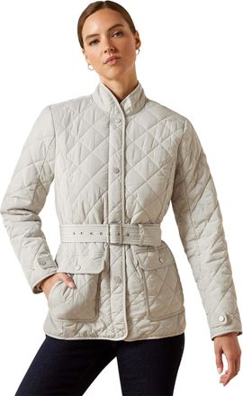 Ariat Womens Woodside Quilted Insulated Jacket Long Sleeve in Moonstruck, Size X-Small, by Ariat