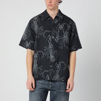 Our Legacy Death Paisley print shirt in cotton and linen
