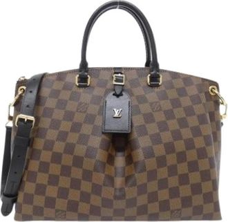Louis Vuitton Pre-owned Handbags, female, Brown, Size: ONE SIZE Pre-owned Vintage Canvas Handbag