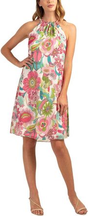 Trina Turk Daria 2 Silk-Blend Dress