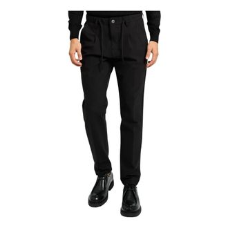 Yes-Zee Pantalones Slim-fit - Trousers - Hombre - Negro - 2XL