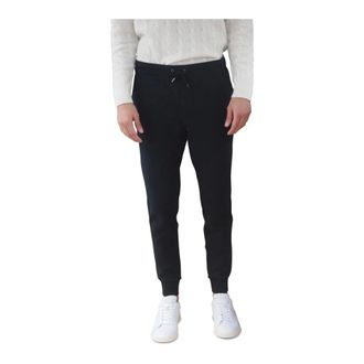 Ralph Lauren Broeken, Heren, Zwart, L, Katoen, Double-Knit Jogger