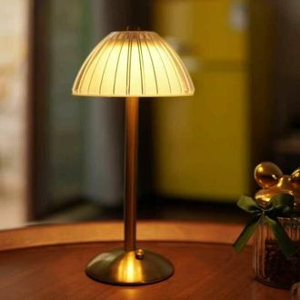 OEM L&aacute;mpara De Mesa Led Inal&aacute;mbrica, L&aacute;mpara De Mesa A Pilas, L&aacute;mpara De Mesa Led Regulable - L&aacute;mpara De Mesilla Para Sal&oacute;n, Dormitorio, 3 Colores De Luz
