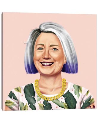 iCanvas Hillary Clinton By Amit Shimoni Wall Art
