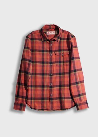 Iron And Resin Mens Palmer Shirt In Marsala