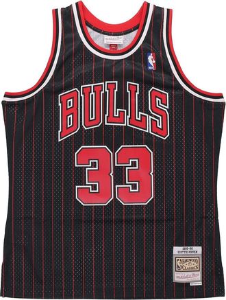 Mitchell & Ness x NBA CHICAGO BULLS 1995-96 Swingman Jersey Scottie Pippen BA86QP-CBU-K-EOX