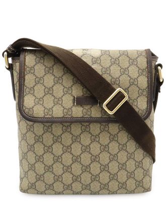 Gucci Gg Supreme Shoulder Bag (Authentic Pre-Loved)