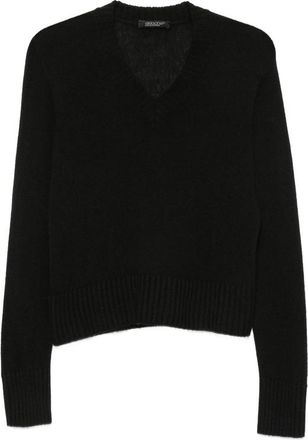 Aragona V-neck Ribbed-trim Sweater