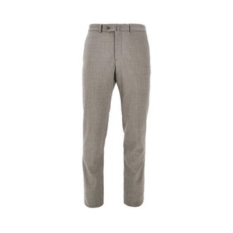 Emporio Armani Textured wool pants Man 48