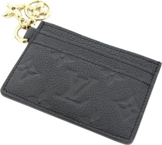 Louis Vuitton Pre-owned Vintage Canvas Portemonnee - Dames - Vintage Accessoires - Zwart - ONE Size - Vintage