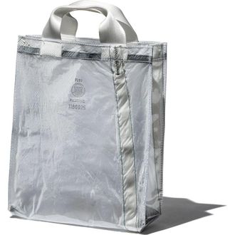 Puebco Covered Parachute Document Bag in White at Nordstrom