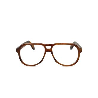 Cutler and Gross Glasses, male, Brown, Size: 56 MM Eyeglasses
