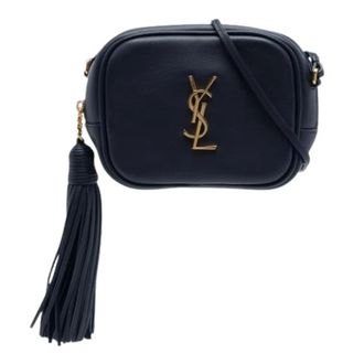 Saint Laurent Pre-owned Blogger Crossbody Bag - Dames - Pre-owned - Blauw - Maat: ONE Size Leer