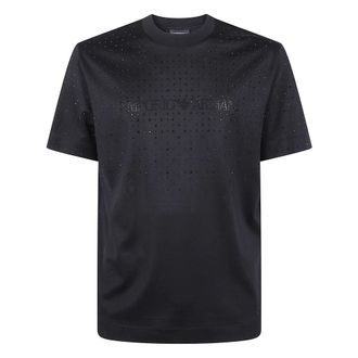 Emporio Armani Heren, Tops, Zwart, Maat: L