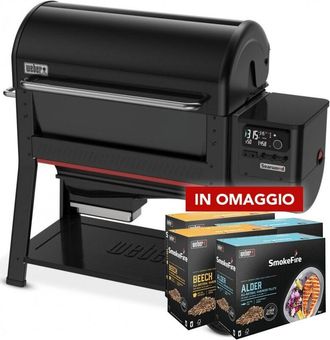 Weber Barbecue Weber a Pellet Searwood Xl Black Cod. 1500131