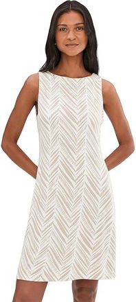 Tommy Bahama Darcy Seaside Sketch Sleeveless Dress Womens Dress Prosecco Shimmer : XL (US 16), Modal/Nylon/Spandex