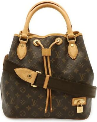Louis Vuitton Pre-owned Bucket Bag - Dames - Vintage Tas - Bruin - ONE Size - Vintage