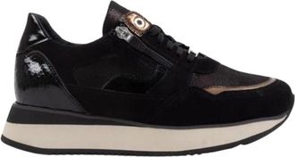 Footnotes 31.009 Sneaker - Dames - Sneakers - Zwart - 39 EU - Leer - Schoenen