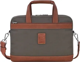Longchamp Boxford S Documententas - Dames - Tassen - Bruin - Maat: ONE Size Zijde