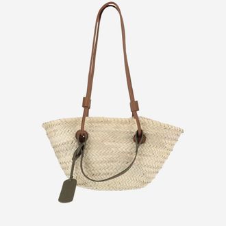Filippo Catarzi Straw Bag With Logo