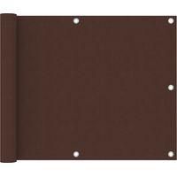 OEM Biombo Marr&oacute;n Para Balc&oacute;n, 75 X 600 Cm, Tela Oxford - Crezuo