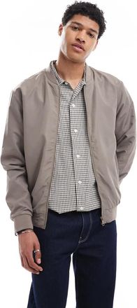 Brave Soul Giacca bomber color tortora-Neutro