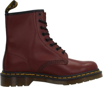 Dr. Martens Kersenrode Veterschoenen - Dames - Veterlaarzen - Rood - 40 EU - Schoenen