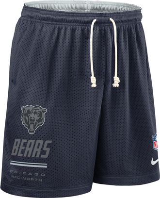 Nike Chicago Bears Sideline Reversible Nike Mens Dri-FIT NFL Shorts in Blue | 03BF0HN47Q-MDC