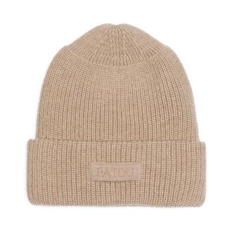 Patou Bruine Hoeden Petten voor Vrouwen - Dames - Hoeden - Bruin - ONE Size - Wol - Accessoires