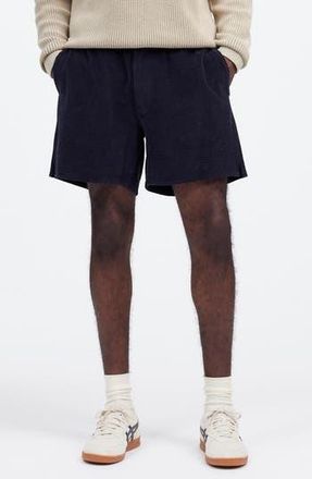 Madewell Seersucker Corduroy Everyday Shorts in Juniper Berry at Nordstrom Rack, Size Xx-Large
