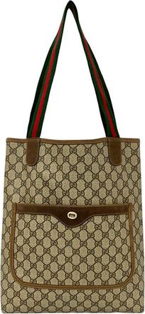 Gucci Pre-owned Gucci GG Supreme Web Tote Ladies ST3J2ANT94TR5DES