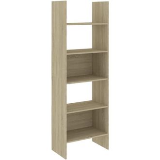 vidaXL Estanter&iacute;a Madera Contrachapada Color Roble Sonoma 60x35x180 Cm Vidaxl