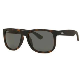Ray-Ban Justin Classic Polarized Dark Grey Sport Mens Sunglasses RB4165 865/87 54