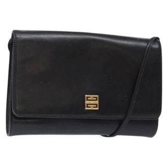 Givenchy Borsa a spalla in pelle Pre-owned - - Pre-owned - Donna - Nero - ONE SIZE