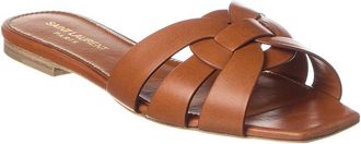 Saint Laurent Tribute Leather Sandal