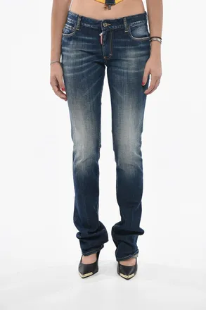 Dsquared2 Flared-Leg Jeans TRUMPET with Cut-Out Details 20cm Dsquared2