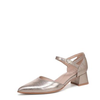 Naturalizer Maddox J5858L4020 Pump Womens C Silver Block Heel ZOGG3732