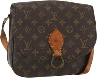 Louis Vuitton Pre-owned Cross Body Bags, female, Brown, Size: ONE SIZE Pre-owned Canvas Crossbody Bag