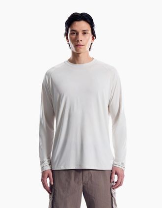 Berghaus Mens Berghaus Mens Ivyhill Light Long Sleeve T-Shirt - Cream - Size: 40