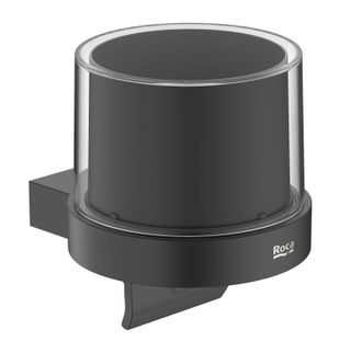 Roca Roca - Dosificador De Pared Round Hotels Color: Negro Mate